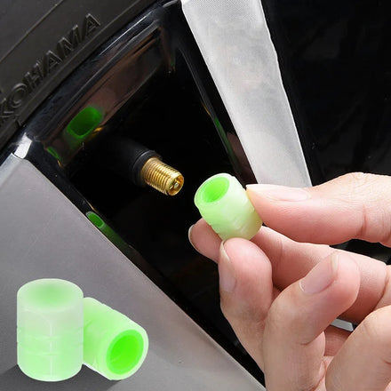 Wholesale ABS Material Noctilucent Car Tire Valve Cover for Vacuum Tires of Electric Vehicles and Motorcycles