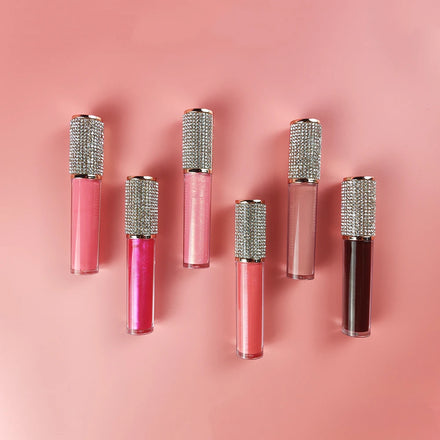 Private Label Cruelty Free Lip Gloss Vendor Custom 73 Color Waterproof Diamond Lipgloss