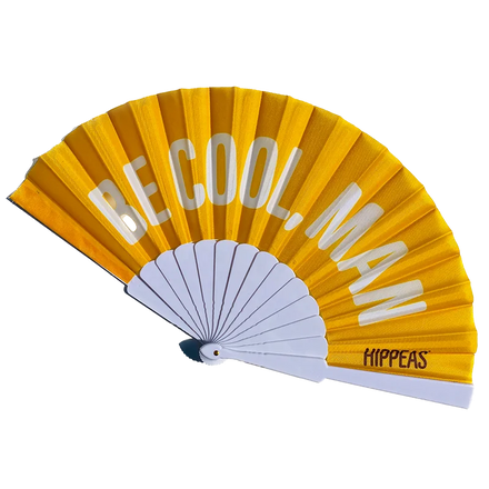 Wholesale Durable Nylon Fabric Folding Hand Fans with Cartoon/Music/Love Designs Custom Logo Printed for Promotional Use