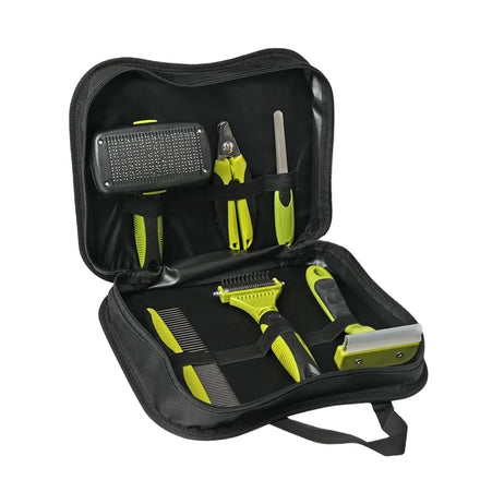 Wholesale Customized Professional Multifunctional 6 in 1 Cat Dog Cleaning Set Pet Grooming Kit