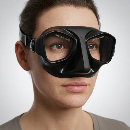Patented Alien Shaped Tempered Glass Adult Scuba Diving Mask Ocean Snorkeling Goggle Mask for Diving