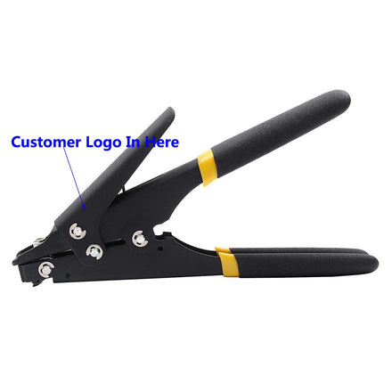 YUHANG Industrial DIY OEM ODM Zip Tie Tool Cable Tie Gun Tensioning/Cutting Tool High Carbon Steel PC Plastic Black 3-Year