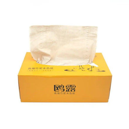 Factory Customizable Eco-Friendly Soft Unbleached Bamboo Hygienic Facial Tissues in Box Style Comfortable and Soft