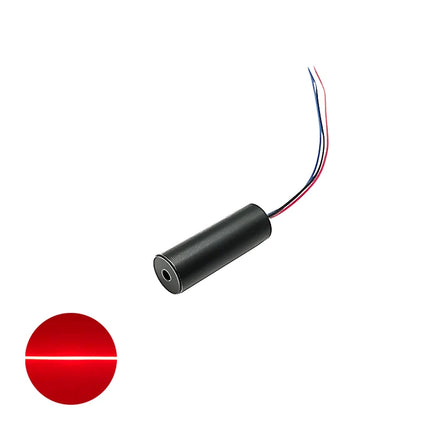 High Power D14mm 5V 650nm 50mw 100mw 150mw 200mW TTL Glass Lens Red Line Laser Diode Module for Maze Game or Positioning