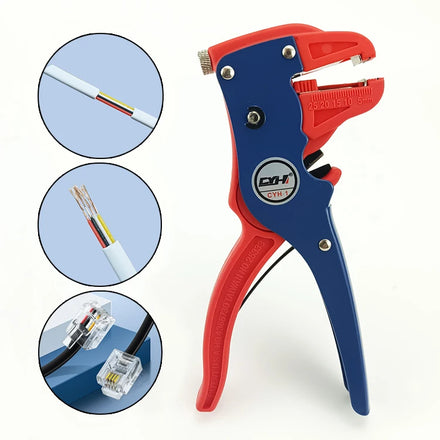 0.25-6mm2 Electrical Professional Tool Automatic Cable Stripping Pliers Wire Cutter Stripper
