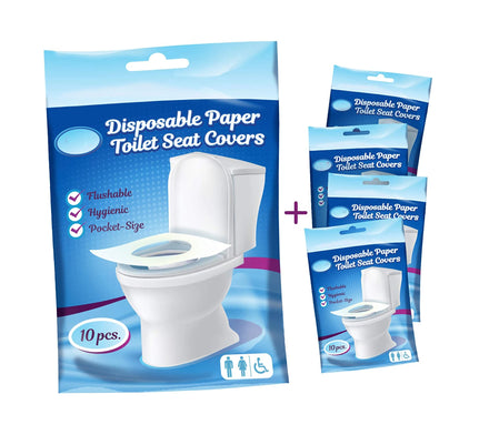 Portable Travel Disposable 2 4 16 Folding Paper Toilet Seat Cover