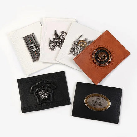 Wholesale Eco-Friendly Embossed Leather Labels for Jeans & Garments with Custom Logo and Patch Options