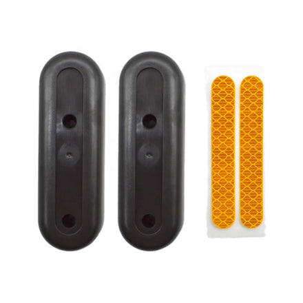 Replacement Scooter Parts Rear Fork Decorative Cover for Nine MAX G30 Electric Scooter Reflective Sticker Parts