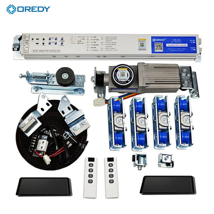 OUTUS 150KG Sensor Automatic Sliding Door Controller Mechanism Hot Sale Modern Design with Remote Control