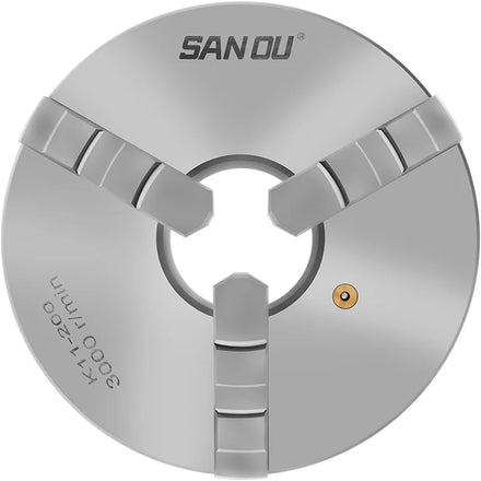 San Ou ChuckK11 3 Jaw Lathe Chuck Self-Centering 100/125/160/200/250mm Hardened Steel SANOU Chuck for Metal Lathe3 Jaw Chucks