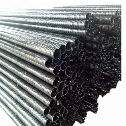 Prestressed Corrugated Metal Pipe Corrugate Duct 100 mm Flat Steel Duct Corrugated