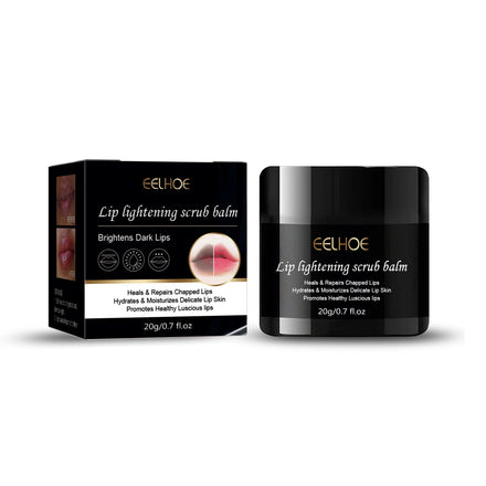EELHOE Lip Brightening Scrub Lightens Lip Lines Melanin Removes Dark Skin Hydrating and Moisturizing Lip Scrub