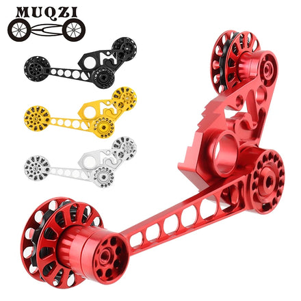 MUQZI Folding Bike Chain Tensioner Single Speed Outer 2 Speed Inner 3 Speed Rear Derailleur Chain Tensioner
