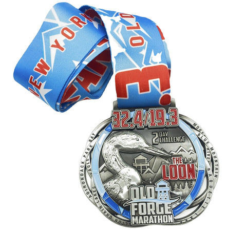Manufacturer Factory Wholesale Cheap Design Your Own Blank Zinc Alloy 3D Silver-Plated Modern Antique Award Marathon Running