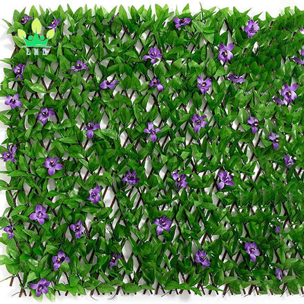 Expandable Fence Privacy Screen for Balcony Patio Outdoor 2PCS Faux Ivy Fencing for Backdrop Garden Backyard Home Decorations