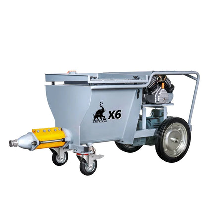 X6 High Power 380V Electric Mortar Spray Machine for Construction Use Sand and Cement Spraying
