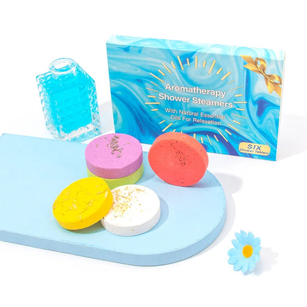 Private Label Vegan Bath Supplies SPA Aromatherapy Shower Steamer Tablets for Relaxation Stress Relief Lavender Home Machine