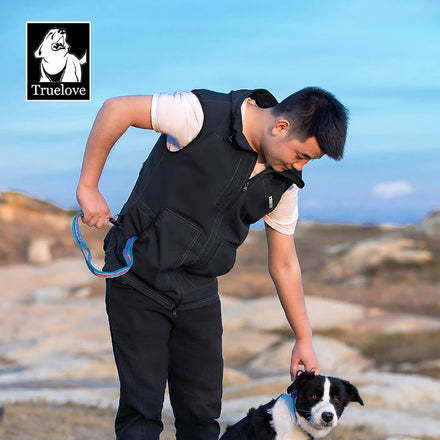 Truelove Wholesale Fashion Luxury Dog Trainer Clothes Waterproof Windproof Warm Breathable Soft Pet Training Vest Multifunction