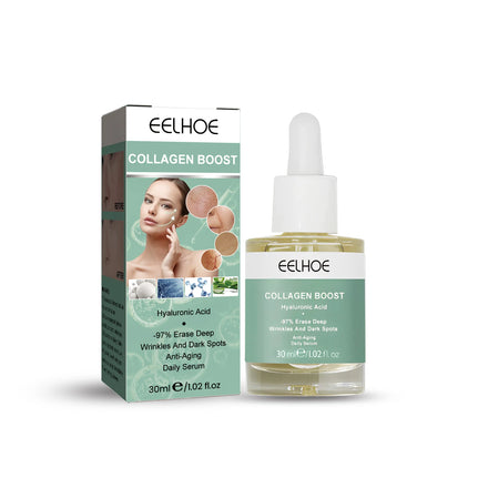 EELHOE Collagen Anti-Aging Serum Lightens Fine Lines Wrinkles Moisturizes Repairs and Anti-Aging Serum