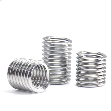 Tailless Screw Thread Insert Hot Selling New Type Thread Fasteners M2-M12 Wire Screw Sleeve Helicoils SS304 Recoil