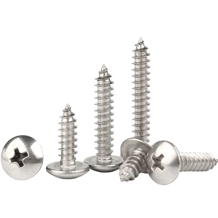 Stainless Steel Philip's Pan Head Self-Drilling Screw Slotted Wood Screws for Wood Metric and Inch Measurement System