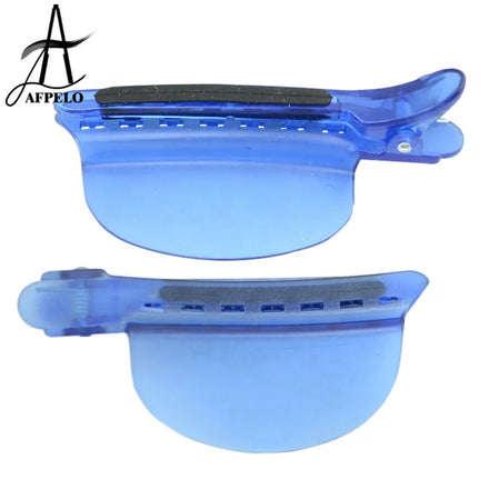 2 in 1 Heat Insulation Protector Shield Sectioning Hair Clips for Hair Extension