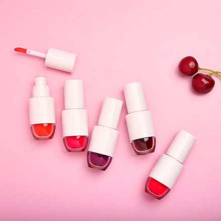 Watery Lip Tint Unique Mini Container Rouge Lip logo Free Long Lasting Lipgloss Watery OEM Lip and Cheek Tint Private Label