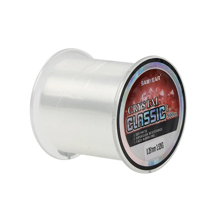SAMYEAR Monofilament High Quality OEM Accept Clear Outdoor Fishing Smooth Nylon Line for Lake and Stream