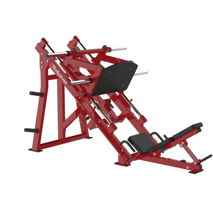 Commercial Fitness Strength Training Steel Safety Plate Loaded Linear 45 Degree Leg Press Machine