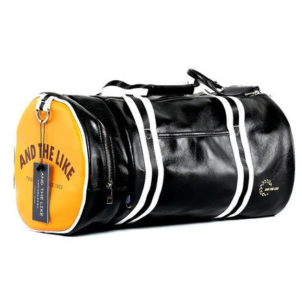Custom Logo Gym Bag with Shoe Compartment Waterproof Sport Duffel for Men & Women | Low MOQ Private Label Weekend Travel Bag