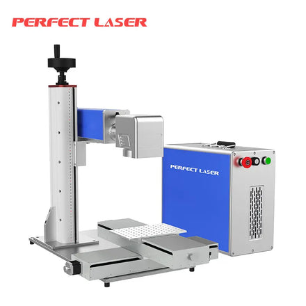 Perfect Laser-Fiber Laser Marker Machine Heightened Column Electric Platform Fast Marking China Factory for Electronic Hardware