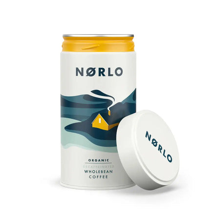Wholesale Metal Food Grade Packaging Ground Coffee Caddy Tin Gift Box Airtight Container Round Loose Tea Coffee Tin Cans