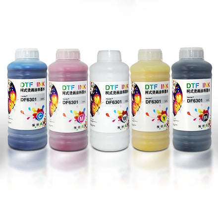 Premium 1000ml Bulk Waterproof Pet Film Dtf White Pigment Ink for L1800 L805 L810 L1455 L1400 L1300 L1110 L130 Printer