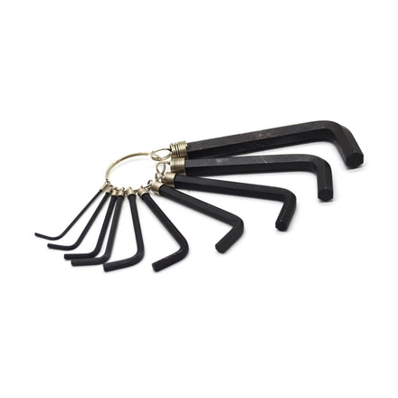 Guangdong Supplier's Long Hexagon Key Set Wrench OEM Allen Carbon Stainless Steel T Handle 1.5mm 2mm 8mm Zinc Plated Hex Key