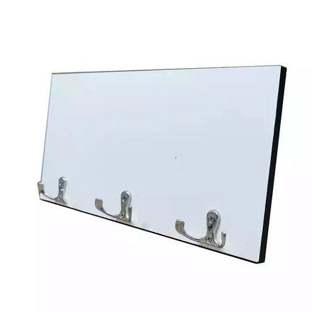 Sublimation Wood Hooks Blank MDF Coat Hanger Hook Custom Printing Wall Sign