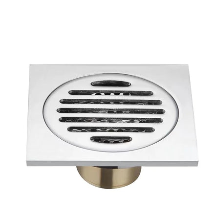 Stainless Steel Odor-Proof Tile-Insert Floor Drain | Bathroom Shower Floor Drain Cover