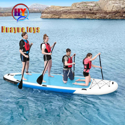 Factory Supply Double Layer Pvc Wholesale Water Play Paddle Accessories sup Boards Inflatable Longboard Soft Top Surfboard