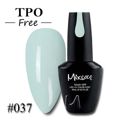 Mixcoco Factory Directly Custom Gel Polish 299 Colors Wholesale Nail Supplies Salon Soak Off UV Gel Nail Polish Set