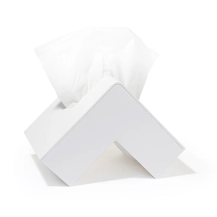 Creative L-shaped Plastic Nordic Design Living Room Tissue Box Simple Household