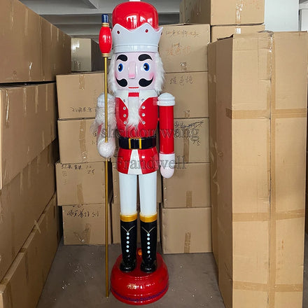 6ft Nutcracker Outdoor Use/ Nutcracker Christmas Giant Props/ Nutcracker Giant Toy Soldier