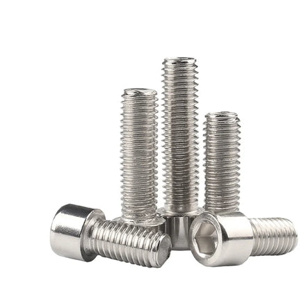 Stainless Steel 304 GB Standard CLASS 4 Plain Finish Fastener Anchor Bolt Full Thread Hex Head Socket Cap Low Head