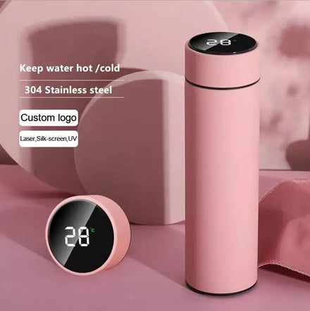 500ml Intelligent Digital Termos LED Temperature Display Water Bottle Cup Flask Tea Infuser Vacuum Insulated Thermos Bottle