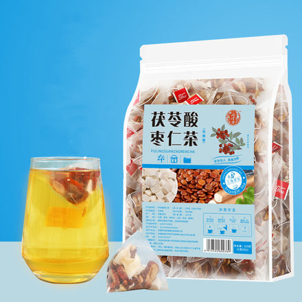 TZ006 Best Selling Herbal Tea with Ziziphi Spinosae & Goji Berry-Slimming Sleep Aid Fresh Flavored in Sachet/Cup Packaging