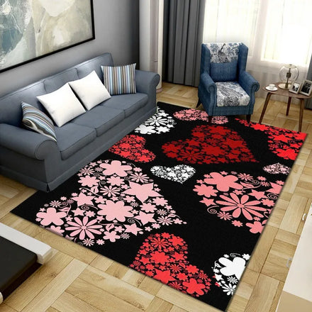 Hot Sell Camping Car Washable Machine Made Area Rug and Floor Carpets-Modern Anti-Slip Microfiber Stain Resistant Low Pile
