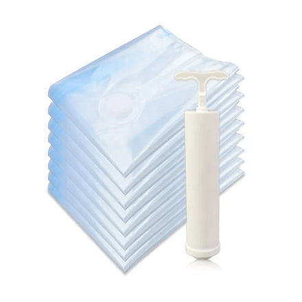 Extra Large Reusable Suction Vacuum Storage Bags for Clothes Blankets Eco-Friendly PA+PE Material Chinese Factory for Living