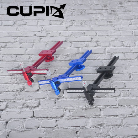 New Recurve Bow Tri-Color Metal T-Scope for Easy Installation Portable Aluminum Recurve Sight