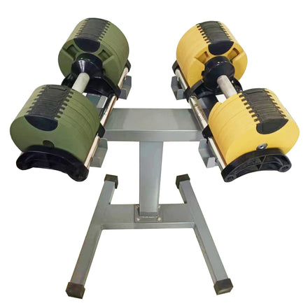 Gym Free Weight Dumbells 80lbs Adjustable 2KG Increments 36kg 38kg 40kg Dumbbell Set with Stand