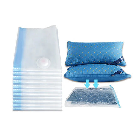 Factory Direct Transparent PA Vacuum Storage Bags for Space-Saving Compression Packaging Living Room Applicable for Travel