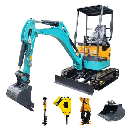 High Performance Mini Digger With Trailer Hammer Crawler Excavator Digger Excavator
