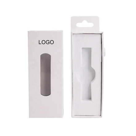 Custom Design Sample Hanging Hollow Extract King Size 1gram Packaging Corrugated Paper Box With Clear Window